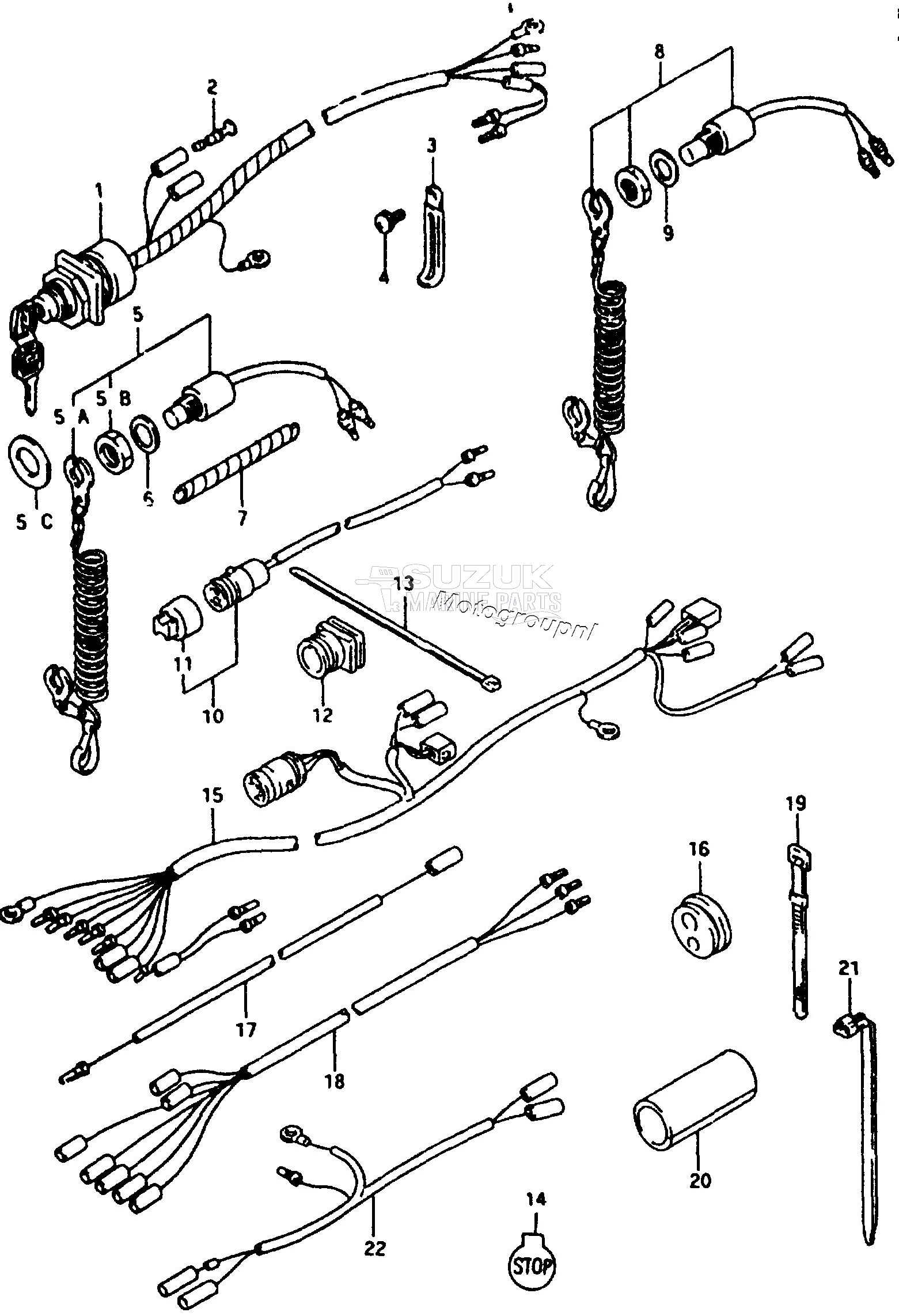 IGNITION SWITCH (MODEL:93~99)