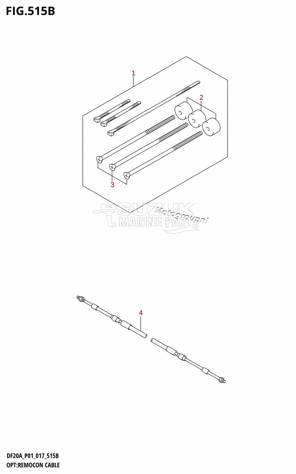 OPT:REMOCON CABLE (DF9.9BR:P01)