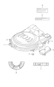 Outboard DF 70A drawing Ring Gear Cover