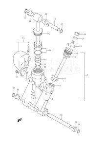 Outboard DF 60 drawing Trim Cylinder