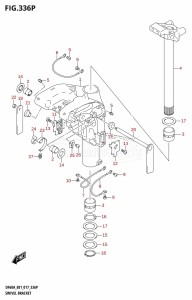 DF40A From 04003F-710001 (E01)  2017 drawing SWIVEL BRACKET (DF50AVTH:E01)