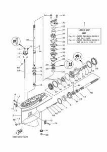 85AET drawing PROPELLER-HOUSING-AND-TRANSMISSION-1