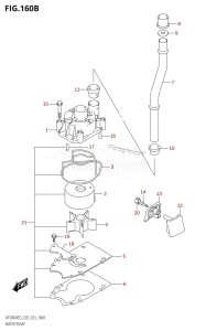 DF200AST From 20004F-040001 (E03)  2020 drawing WATER PUMP (023)