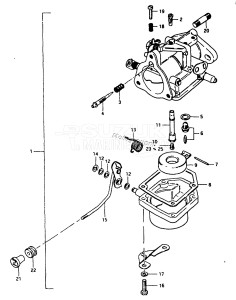 DT20 From 2002-200001 ()  1982 drawing CARBURETOR