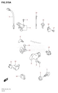 DF90A From 09003F-040001 (E03)  2020 drawing SENSOR