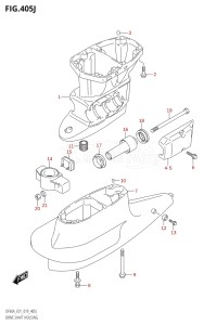 06002F-910001 (2019) 60hp E01-Gen. Export 1 (DF60AQH  DF60AT  DF60ATH) DF60A drawing DRIVE SHAFT HOUSING (DF60AVTH:E01,DF60AVTH:E40)