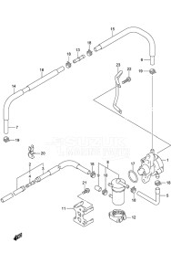 Outboard DF 150 drawing Fuel Pump