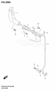 DF4A From 00403F-440001 (P01)  2024 drawing CLUTCH LEVER