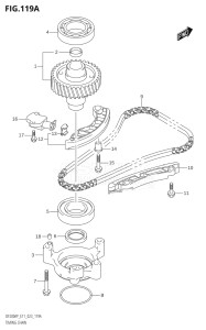 20003P-040001 (2020) 200hp E01 E03 E40-Gen. Export 1 - USA (DF200AP  DF200AP) DF200AP drawing TIMING CHAIN