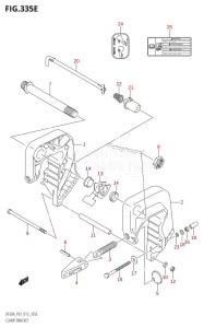 DF15A From 01504F-310001 (P01)  2013 drawing CLAMP BRACKET (DF20A:P01)