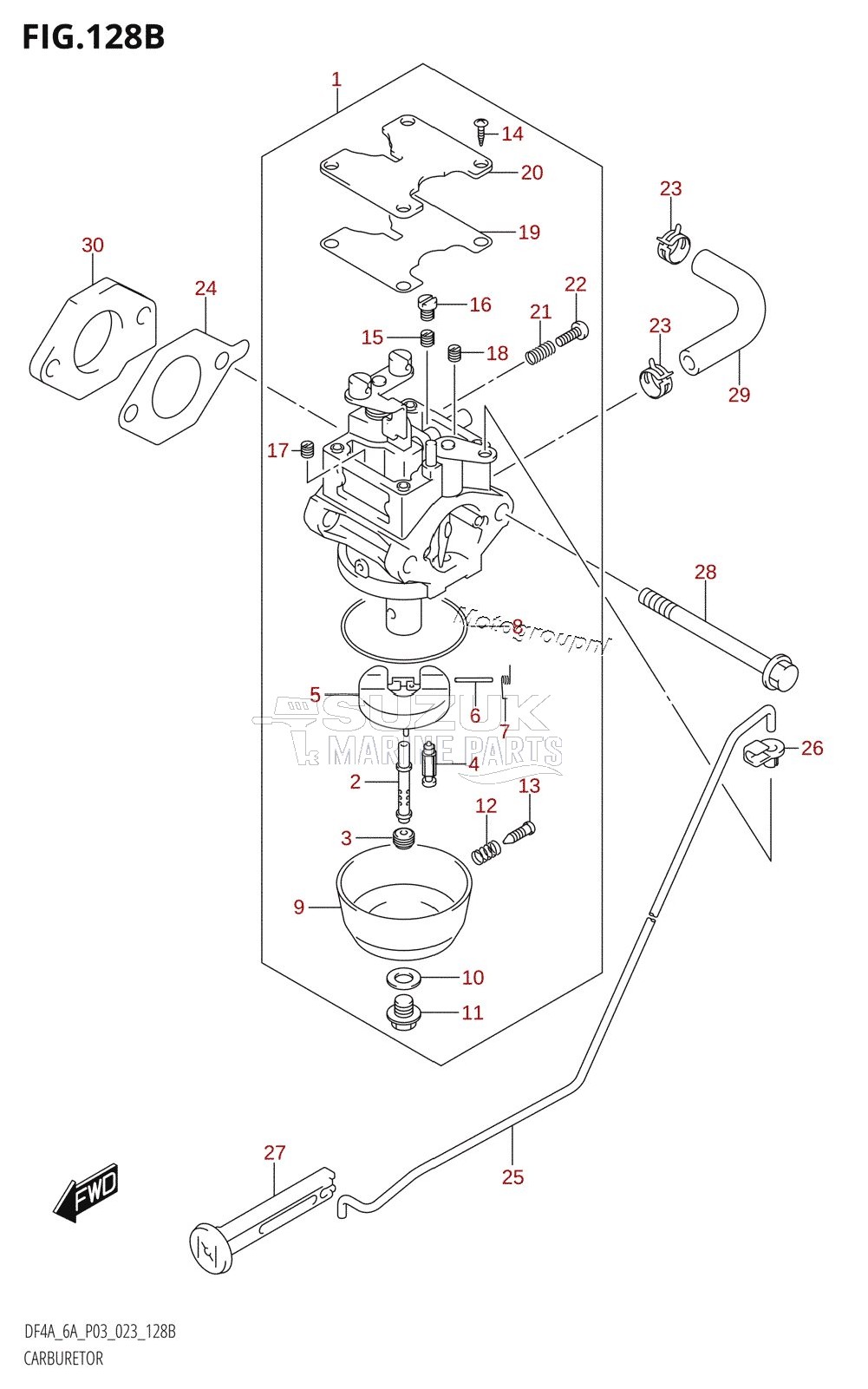 CARBURETOR (DF6A)