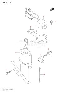 DT9.9A From 00993K-610001 (P36 P40)  2016 drawing IGNITION COIL (DT15A:P40)