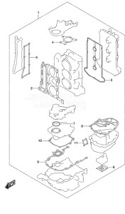 Outboard DF 40A drawing Gasket Set