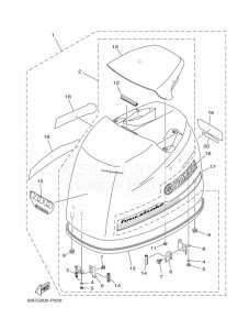 F100BET drawing FAIRING-UPPER