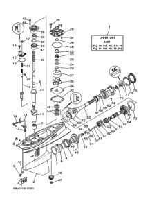 FL115A drawing PROPELLER-HOUSING-AND-TRANSMISSION-3