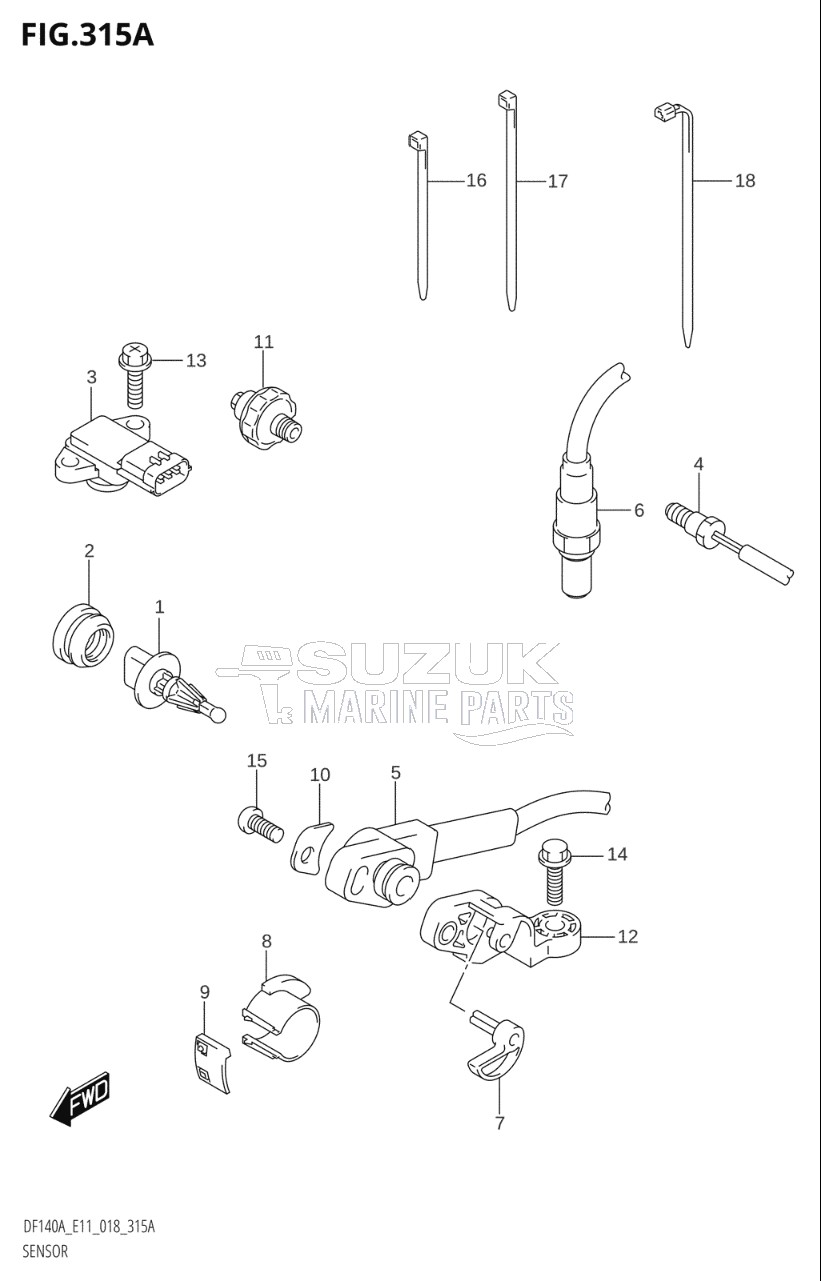 SENSOR (DF100AT)