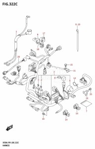 DF20A From 02002F-040001 (P01)  2020 drawing HARNESS (DF9.9BT,DF15AT,DF20AT)