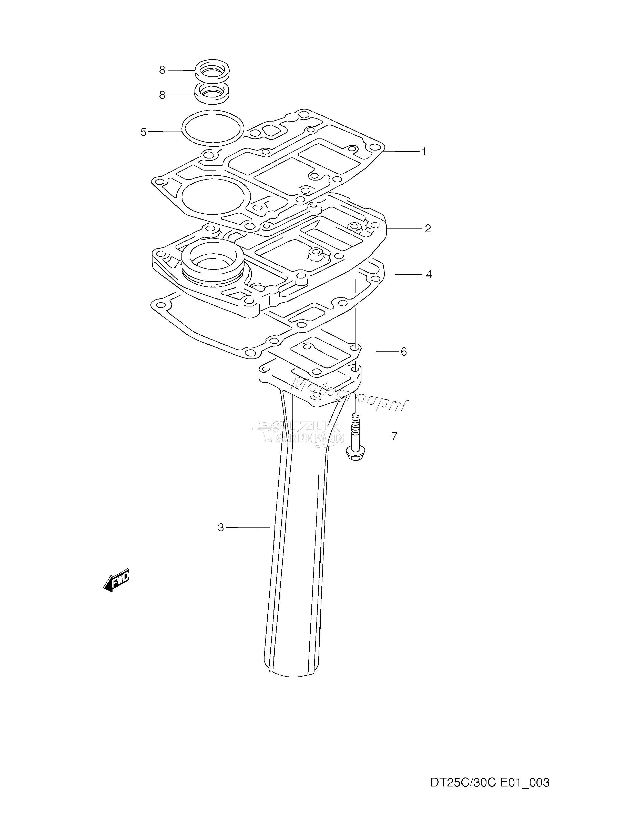 EXHAUST TUBE