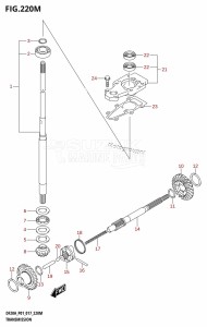 DF9.9B From 00995F-710001 (P01)  2017 drawing TRANSMISSION (DF20ATH:P01)