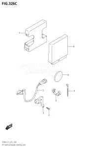 04005F-240001 (2022) 40hp E34-Italy (DF40ASVT  DF40ASVT) DF40A drawing PTT SWITCH / ENGINE CONTROL UNIT ((DF40AQH,DF60AQH):(020,021,022))