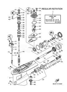 F350AETX drawing PROPELLER-HOUSING-AND-TRANSMISSION-1