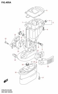 DF9.9B From 00995F-810001 (P03)  2018 drawing DRIVE SHAFT HOUSING