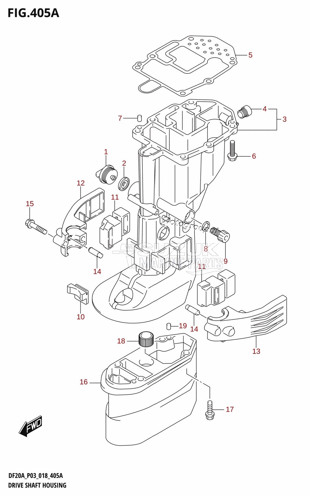 DRIVE SHAFT HOUSING