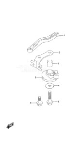 Outboard DF 25A drawing Throttle Control