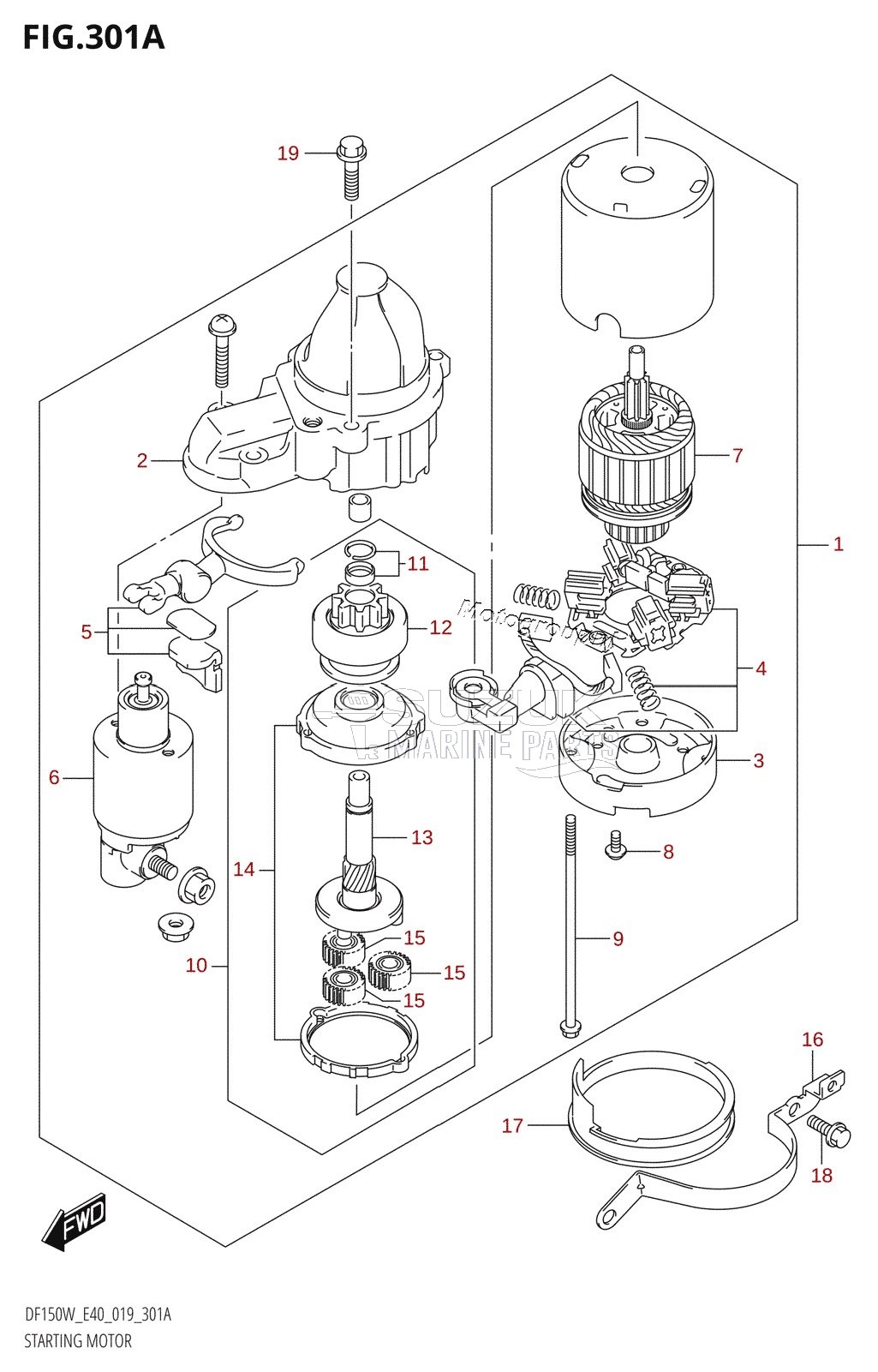 STARTING MOTOR