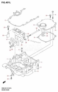 DF60A From 06003F-410001 (E01 E40)  2014 drawing ENGINE HOLDER (DF60ATH:E01)