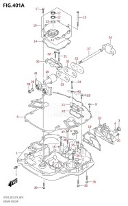 DF225Z From 22503Z-910001 (E03)  2019 drawing ENGINE HOLDER (DF225T,DF225Z,DF250T,DF250Z)