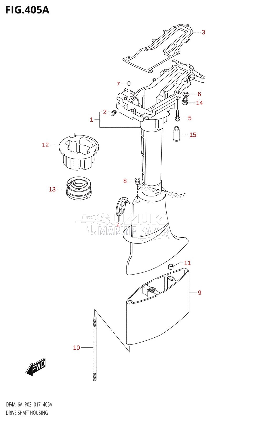 DRIVE SHAFT HOUSING