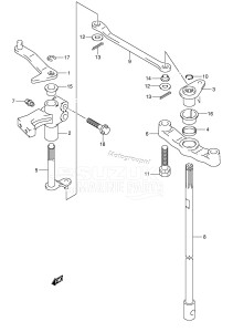 DF140 From 14001F-371001 (E40)  2003 drawing CLUTCH SHAFT