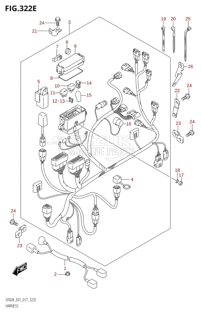 HARNESS (DF50A:E01)