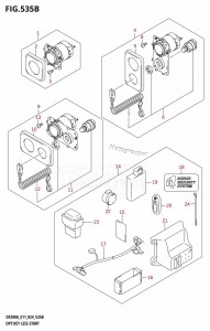 DF175AT From 17503F-440001 (E11 - E40)  2024 drawing OPT:KEY LESS START