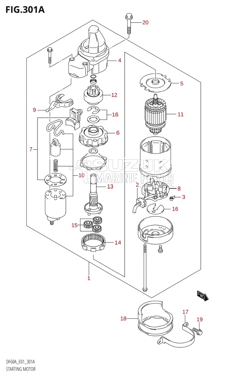 STARTING MOTOR