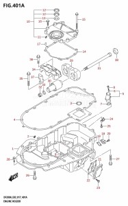 DF200A From 20003F-710001 (E03)  2017 drawing ENGINE HOLDER