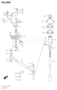 15002F-710001 (2017) 150hp E03-USA (DF150ST  DF150T) DF150 drawing CLUTCH SHAFT (DF150ST:E03)