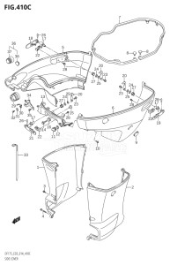 15002Z-410001 (2014) 150hp E03-USA (DF150Z  DF150Z) DF150Z drawing SIDE COVER (DF150Z:E03)