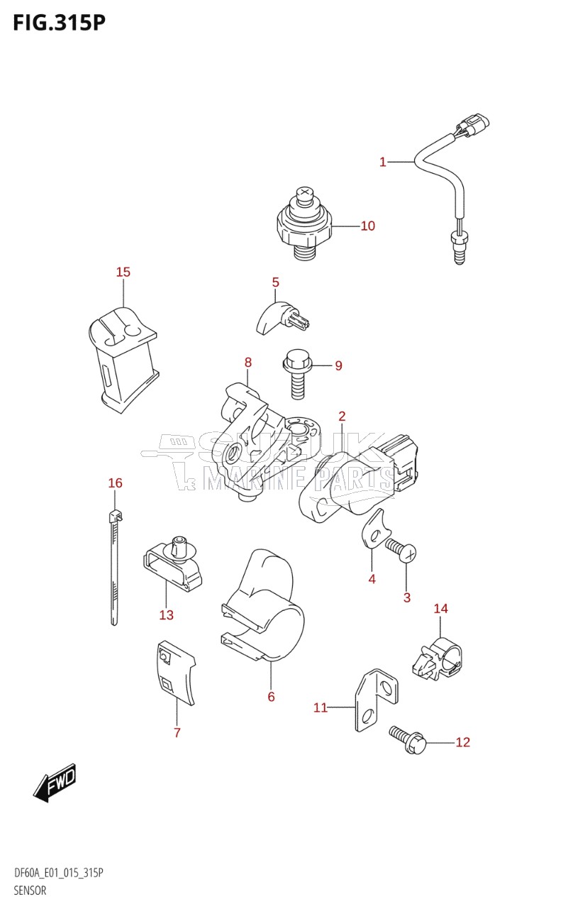 SENSOR (DF50AVTH:E01)