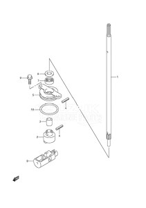 Outboard DF 250 drawing Clutch Rod (DF 250S)