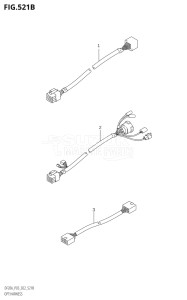 01504F-340001 (2023) 15hp E03-USA (DF15ATH) DF15A drawing OPT:HARNESS ((DF9.9B,DF9.9BT,DF15A,DF20A,DF20AT):022)