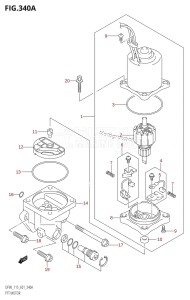 DF90 From 09001F-510001 (E01)  2005 drawing PTT MOTOR