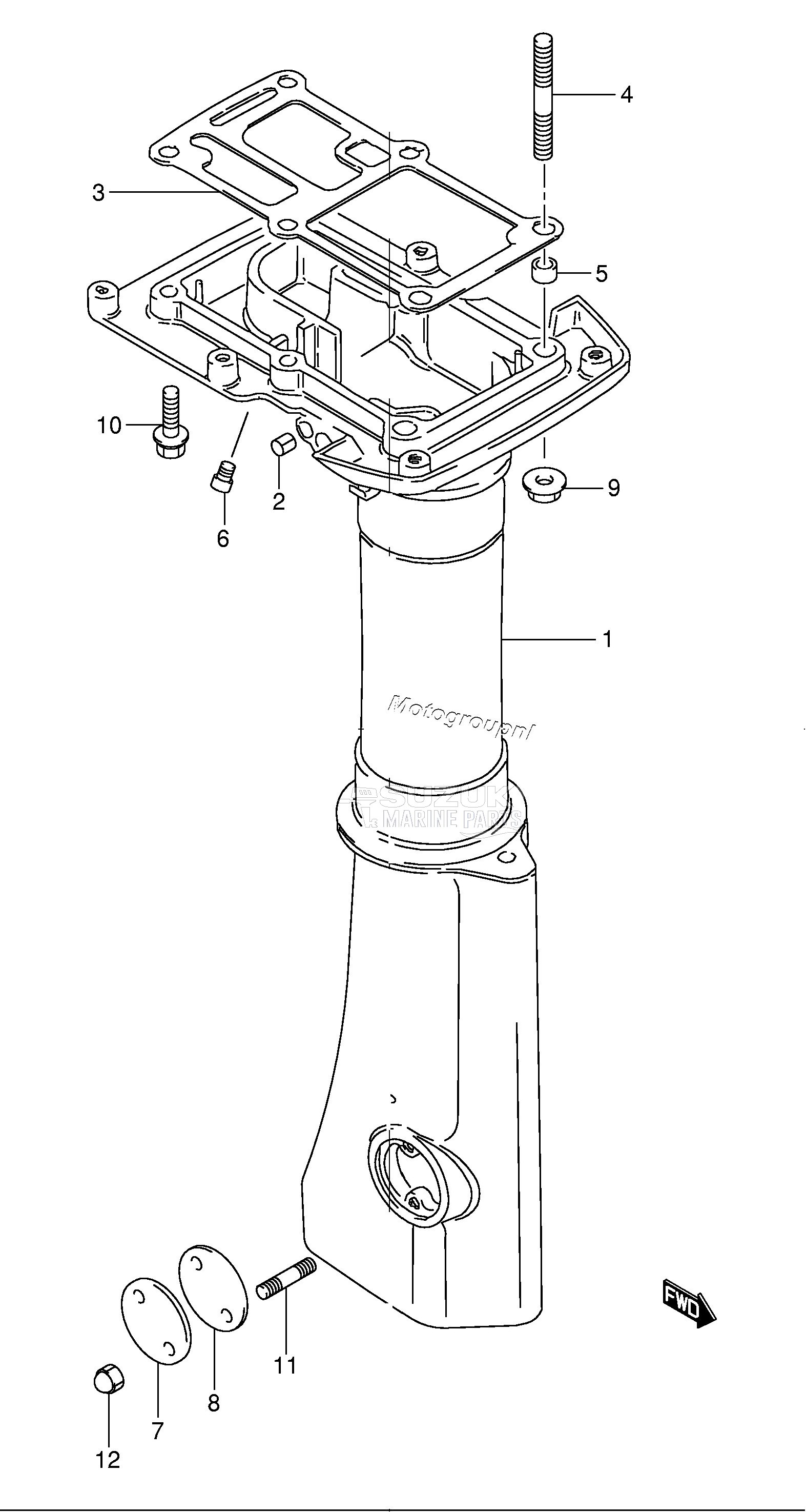 DRIVESHAFT HOUSING