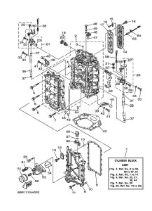 LF250TXRH drawing CYLINDER--CRANKCASE-1