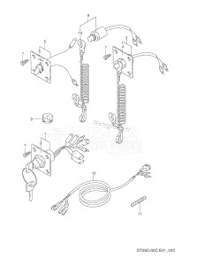 DT25AC From 02506-901019 ()  1989 drawing OPT:PANEL SWITCH