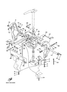 Z250F drawing MOUNT-1