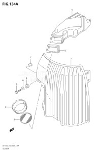 14001Z-251001 (2002) 140hp E03-USA (DF140ZK2) DF140Z drawing SILENCER