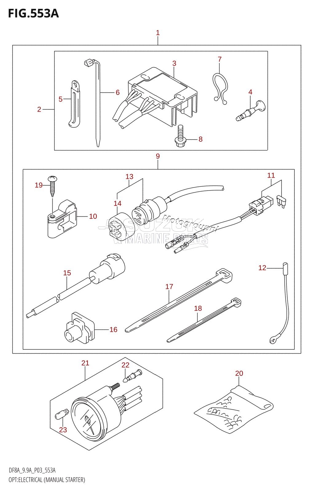 OPT:ELECTRICAL (MANUAL STARTER) (M-STARTER)