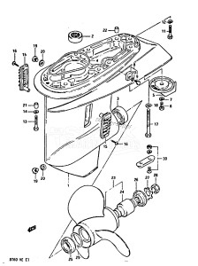 DT60 From 06001-401001 ()  1984 drawing CEAR CASE